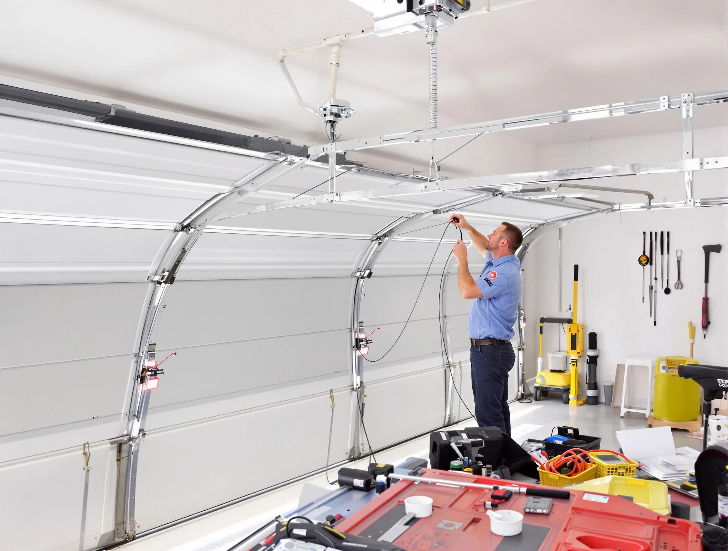 Garage door cable repair service by Greenwood Village Garage Door Repair in Greenwood Village