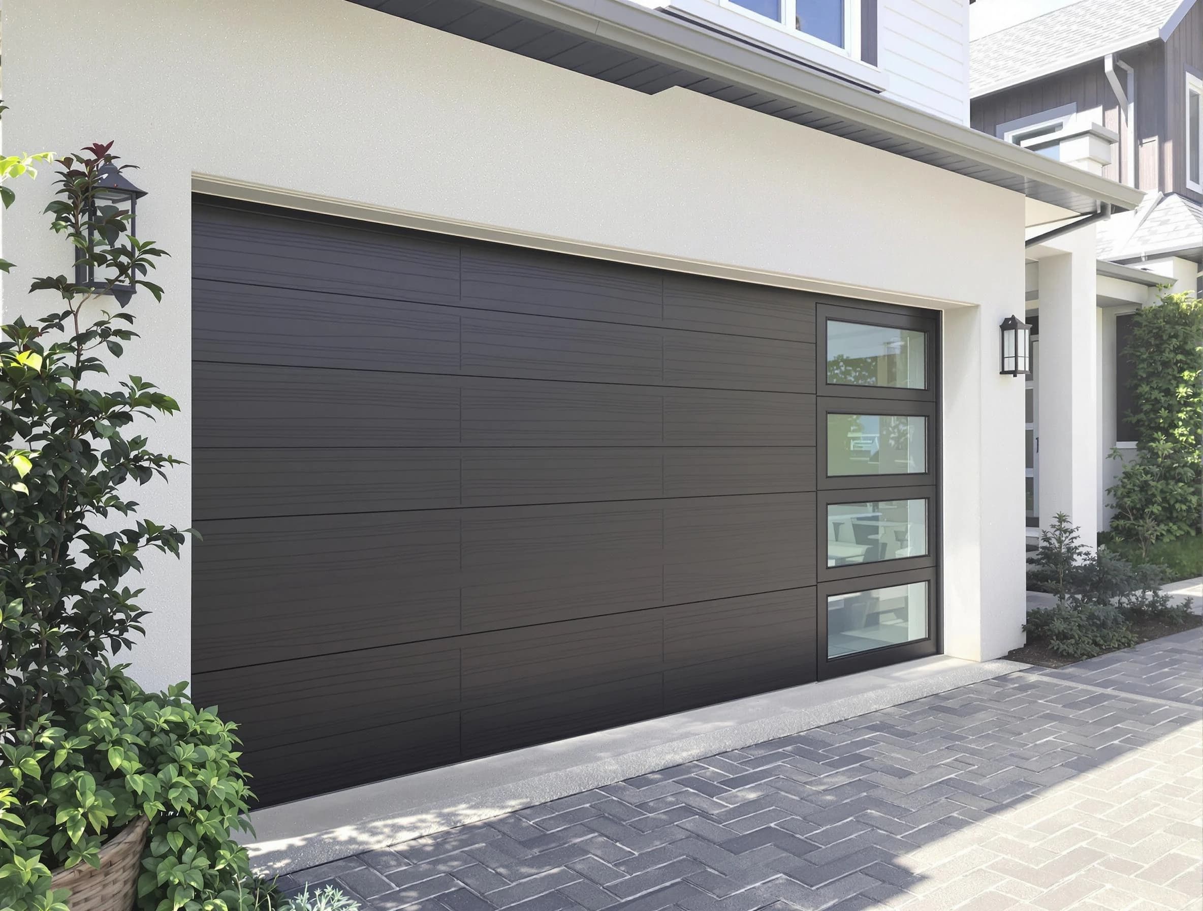 Custom garage door installation by Greenwood Village Garage Door Repair in Greenwood Village