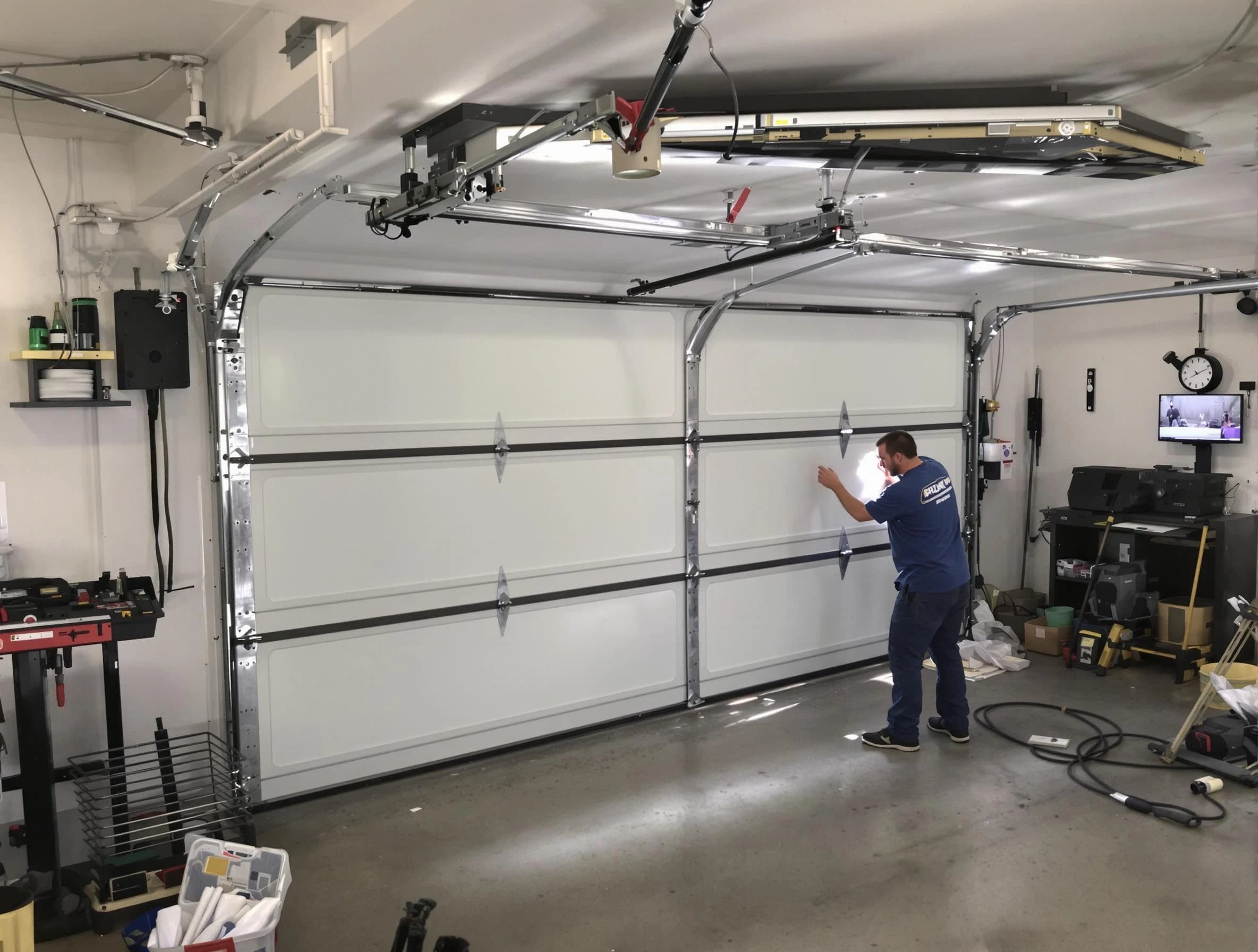 Professional garage door repair service by Greenwood Village Garage Door Repair in Greenwood Village