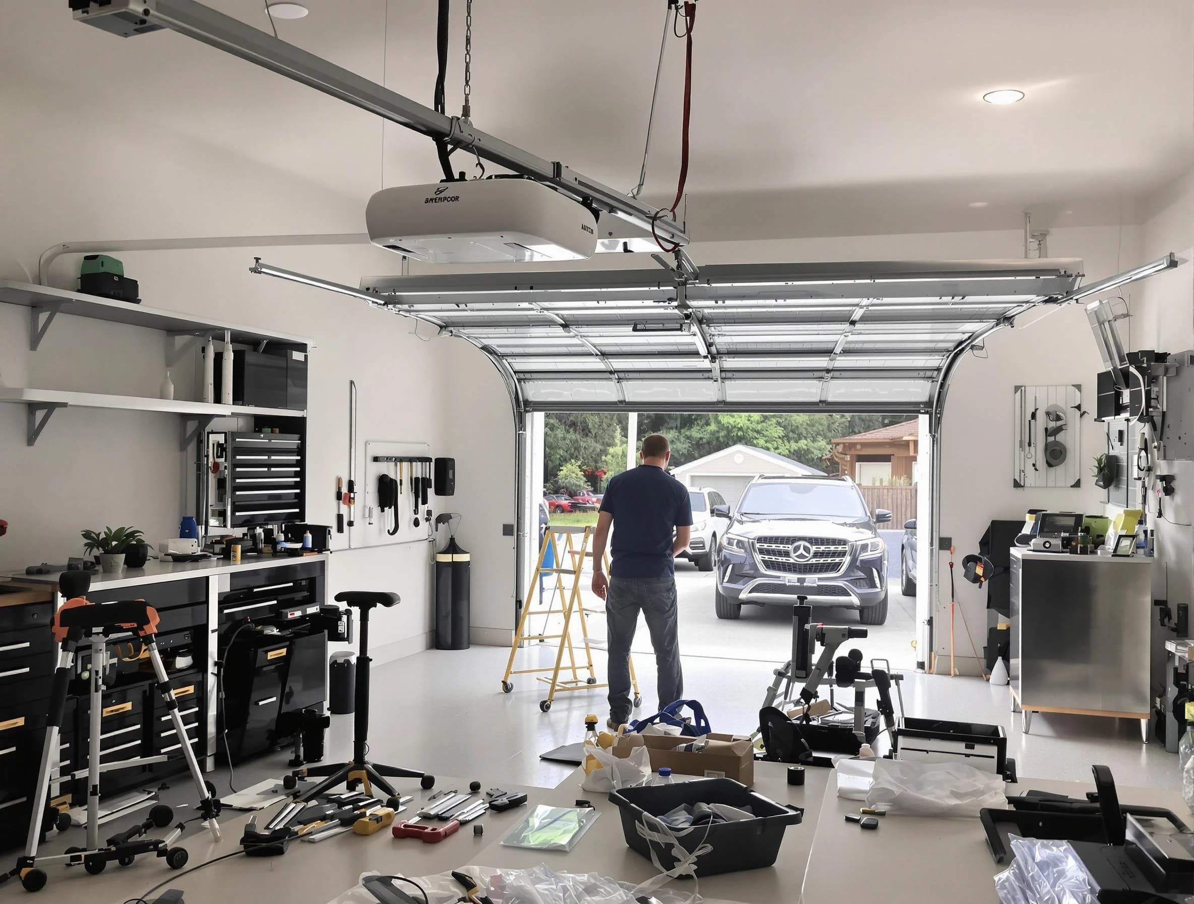 Garage door opener installation by Greenwood Village Garage Door Repair in Greenwood Village