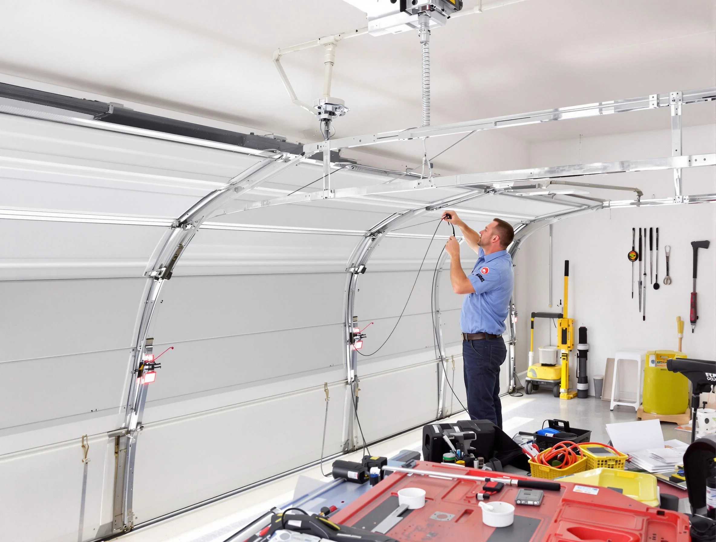 Garage door cable repair service by Greenwood Village Garage Door Repair in Greenwood Village
