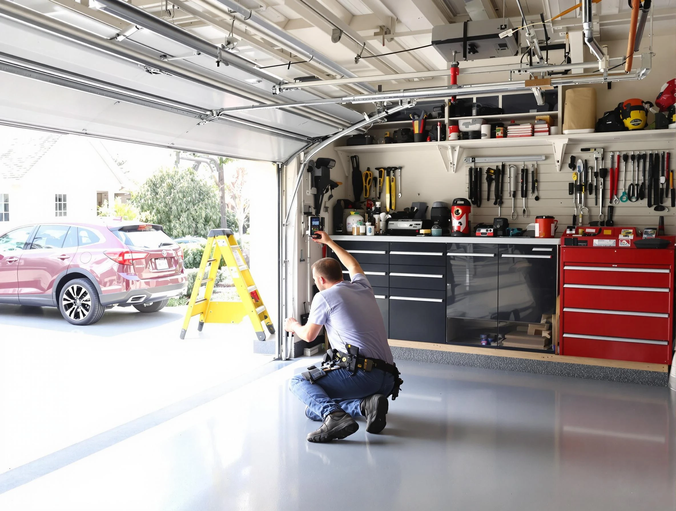 Local garage door repair service by Greenwood Village Garage Door Repair in Greenwood Village