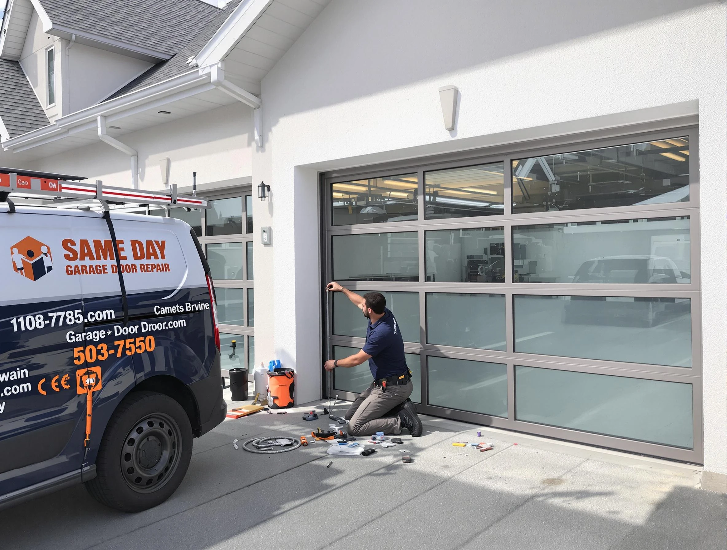 Same-day garage door repair service by Greenwood Village Garage Door Repair in Greenwood Village